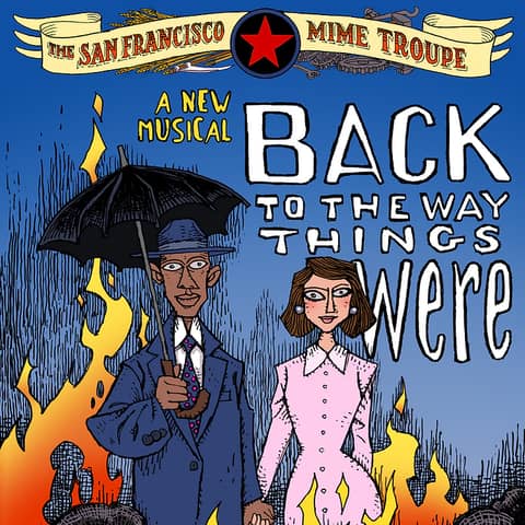 Velina Brown and Keiko Shimosato Carreiro of The San Francisco Mime Troupe