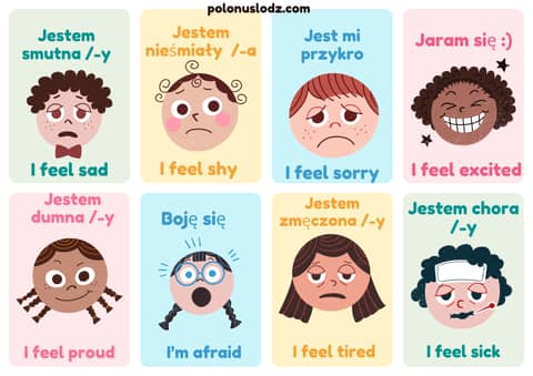 Learn Polish Podcast #425 Emocje - Emotions Part 2