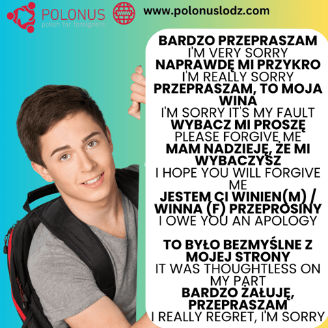 Learn Polish Podcast #411 Jak przepraszać po polsku? - How to apologize in Polish?