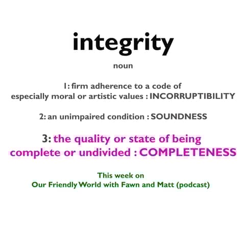 The Art of Integrity