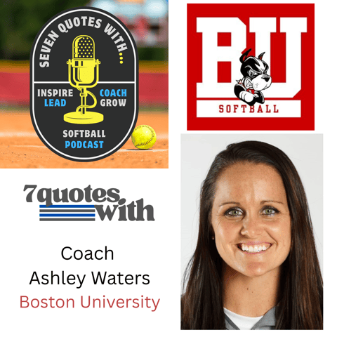 Coach Ashley Waters of Boston University Softball