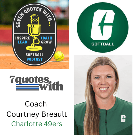 Coach Courtney Breault of Charlotte Softball