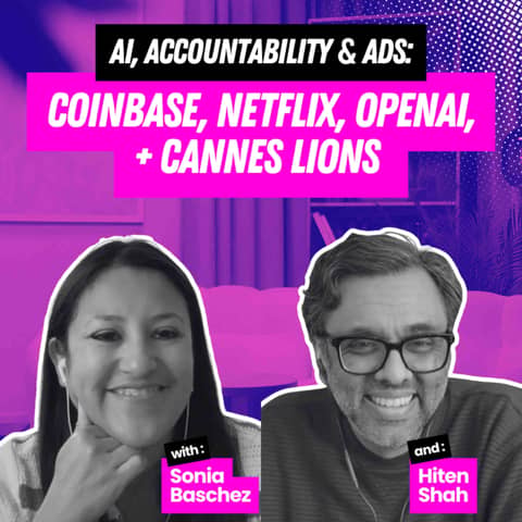 AI, Accountability & Ads: Coinbase, Netflix, OpenAI, + Cannes Lions