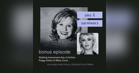 Stalking Awareness Day of Action - Peggy Klinke & Miley Cyrus Stalking Awareness Day of Action - Peggy Klinke & Miley Cyrus