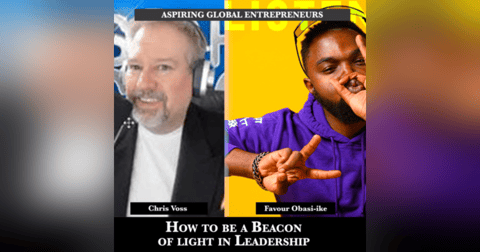 How to Be a Beacon of Light in Leadership with Chris Voss ๐ - 189 How to Be a Beacon of Light in Leadership with Chris Voss ๐ - 189