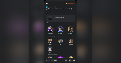 ๐ Podcast Cover Art vs Episode Cover Art: What's The Difference? ๐จ | clubhouse audio with Favour Obasi-ike ๐ Podcast Cover Art vs Episode Cover Art: What's The Difference? ๐จ | clubhouse audio with Favour Obasi-ike