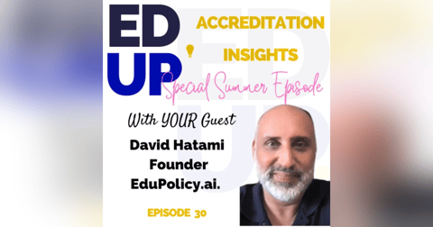 30. Harnessing Artificial Intelligence (AI) I for Transformative Educational Policy: A Conversation with David Hatami, Founder of EduPolicy.ai 30. Harnessing Artificial Intelligence (AI) I for Transformative Educational Policy: A Conversation with David Hatami, Founder of EduPolicy.ai
