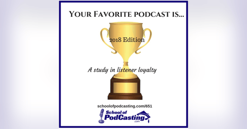 My Favorite Podcast Is 2018 Edition My Favorite Podcast Is 2018 Edition