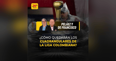 ¿Cómo quedarán los cuadrangulares de la liga colombiana? ¿Cómo quedarán los cuadrangulares de la liga colombiana?