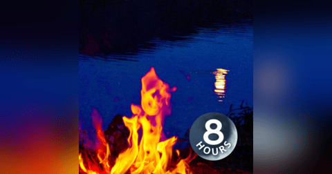 Campfire by a Lake 8 Hours | Sleep or Study to Water Sounds & Crackling Fire White Noise Campfire by a Lake 8 Hours | Sleep or Study to Water Sounds & Crackling Fire White Noise