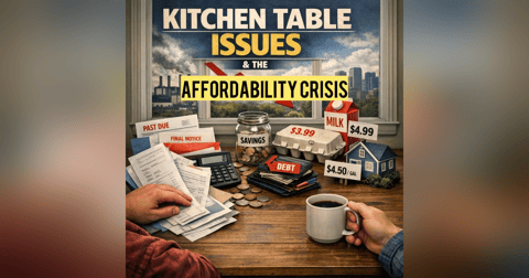 Kitchen Table Issues and The Affordability Crisis Kitchen Table Issues and The Affordability Crisis