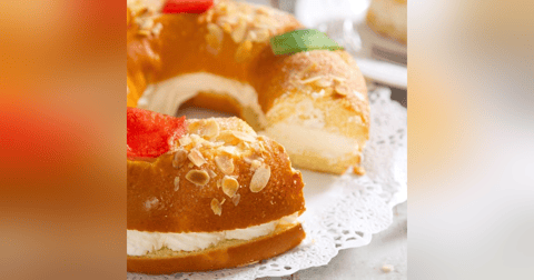 Recetuits: El roscón de reyes de Madreamiga Recetuits: El roscón de reyes de Madreamiga