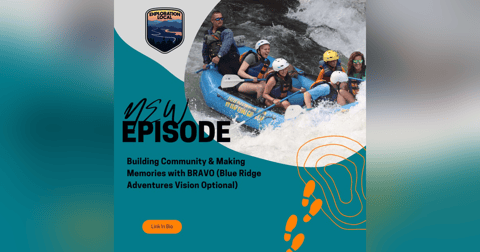 Building Community & Making Memories with BRAVO (Blue Ridge Adventures Vision Optional) Building Community & Making Memories with BRAVO (Blue Ridge Adventures Vision Optional)
