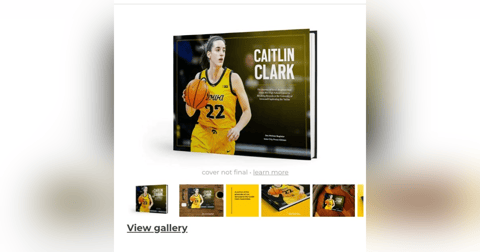 100. Caitlin Clark Limited Edition Book 100. Caitlin Clark Limited Edition Book