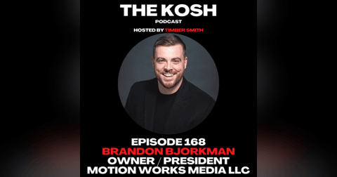 Episode 168: Brandon Bjorkman - Owner / President of Motion Works Media LLC Episode 168: Brandon Bjorkman - Owner / President of Motion Works Media LLC