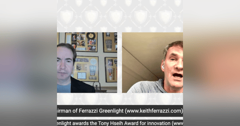 Keith Ferrazzi Chairman, Ferrazzi Greenlight, NYT #1 best-selling author of Who’s Got Your Back and Never Eat Alone Keith Ferrazzi Chairman, Ferrazzi Greenlight, NYT #1 best-selling author of Who’s Got Your Back and Never Eat Alone