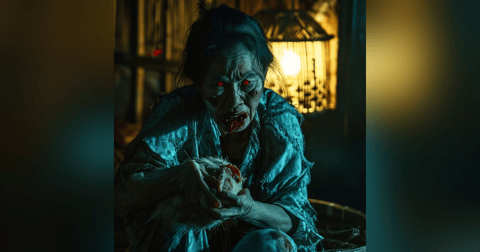 La Monstruosa Bruja Ave De La Cabaña Historias De Terror - REDE La Monstruosa Bruja Ave De La Cabaña Historias De Terror - REDE