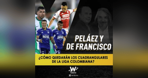 ¿Cómo quedarán los cuadrangulares de la liga colombiana? ¿Cómo quedarán los cuadrangulares de la liga colombiana?
