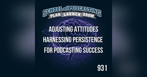 Adjusting Attitudes: Harnessing Persistence for Podcasting Success Adjusting Attitudes: Harnessing Persistence for Podcasting Success