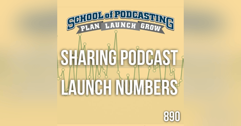 Sharing Podcast Launch Numbers Sharing Podcast Launch Numbers
