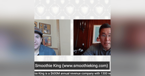 Wan Kim, CEO Smoothie King, $600M annual revenue Wan Kim, CEO Smoothie King, $600M annual revenue