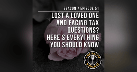 Lost a loved one and facing tax questions? Here’s everything you should know. Lost a loved one and facing tax questions? Here’s everything you should know.