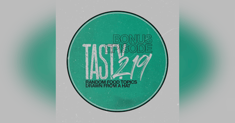 BONUS EPISODE: Random Food Topics Drawn From A Hat BONUS EPISODE: Random Food Topics Drawn From A Hat