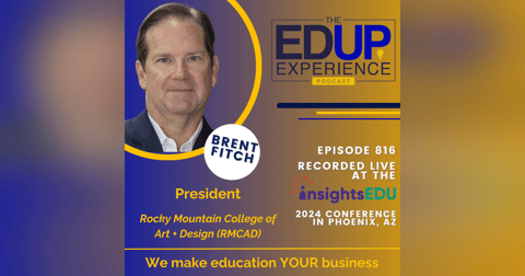 816: LIVE from InsightsEDU 2024 - with Brent Fitch, President, Rocky Mountain College of Art + Design (RMCAD) 816: LIVE from InsightsEDU 2024 - with Brent Fitch, President, Rocky Mountain College of Art + Design (RMCAD)