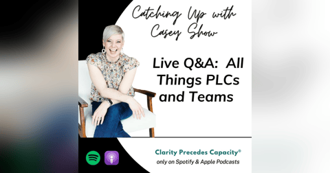 LIVE Q&A: PLCs and Teams (Replay #3) LIVE Q&A: PLCs and Teams (Replay #3)