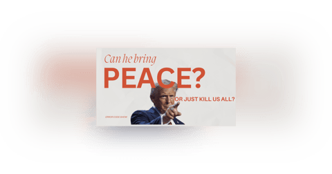 Did Trump find a way to do something good? - Error Code Show Did Trump find a way to do something good? - Error Code Show