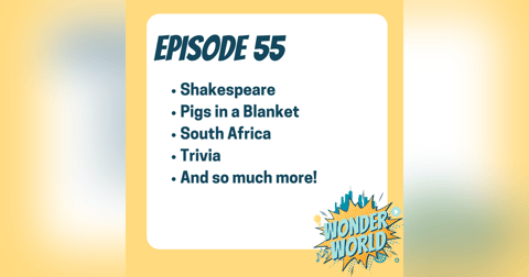 Wonder World Podcast Monday, April 22 Wonder World Podcast Monday, April 22