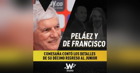 Comesaña contó los detalles de su décimo regreso al Junior Comesaña contó los detalles de su décimo regreso al Junior