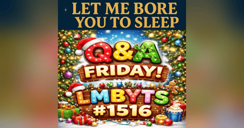 (no music) Q&A Friday | LMBYTS #1516 | Jason Newland | 19th December 2025 (no music) Q&A Friday | LMBYTS #1516 | Jason Newland | 19th December 2025