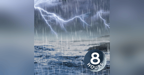 Heavy Rain & Thunder + Big Ocean Waves Helps You Sleep | 8 Hours Heavy Rain & Thunder + Big Ocean Waves Helps You Sleep | 8 Hours