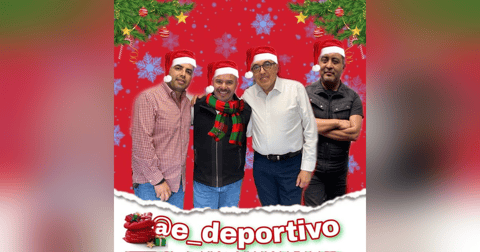 Si llegó, si apareció al programa de Espacio Deportivo de la Tarde 15 de Diciembre 2022 Si llegó, si apareció al programa de Espacio Deportivo de la Tarde 15 de Diciembre 2022