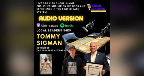 Talking Foster Care, Bi Polar Disorder, Published Author at 17! Tommy Sigman's Amazing Story! Talking Foster Care, Bi Polar Disorder, Published Author at 17! Tommy Sigman's Amazing Story!