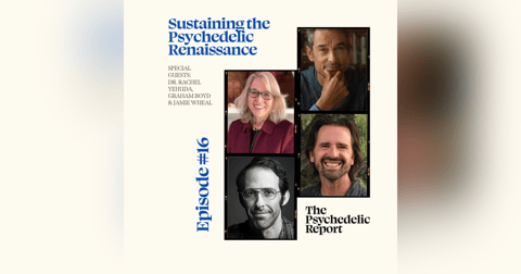 Sustaining the Psychedelic Renaissance with Dr. Rachel Yehuda, Jamie Wheal, & Graham Boyd Sustaining the Psychedelic Renaissance with Dr. Rachel Yehuda, Jamie Wheal, & Graham Boyd