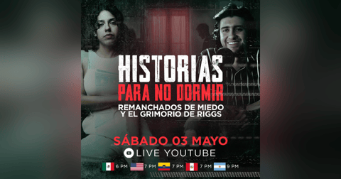 LIVE: Historias para No Dormir – Terror en Vivo con Mar Arriaga & Riggs | No Es Normal.TV LIVE: Historias para No Dormir – Terror en Vivo con Mar Arriaga & Riggs | No Es Normal.TV