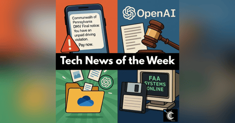 Microsoft’s OneDrive Fiasco and the FAA’s Retro Tech | Tech News of the Week Microsoft’s OneDrive Fiasco and the FAA’s Retro Tech | Tech News of the Week