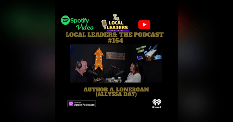 Award Winning Author A. Lonergan on Local Leaders The Podcast #164 Award Winning Author A. Lonergan on Local Leaders The Podcast #164