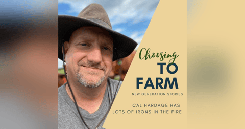 Cal Hardage Has Lots of Irons in the Fire Cal Hardage Has Lots of Irons in the Fire