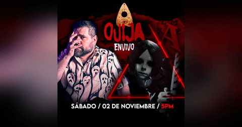 SÁBADO DE SOMBRAS Ouija en vivo | 29 SÁBADO DE SOMBRAS Ouija en vivo | 29