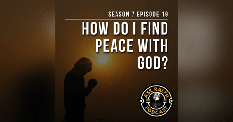 How do I find peace with God? How do I find peace with God?