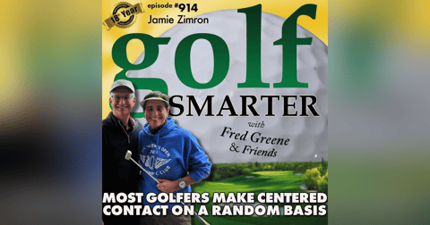 Most Golfers Make Centered Contact On a Random Basis with Jamie Zimron, LPGA Most Golfers Make Centered Contact On a Random Basis with Jamie Zimron, LPGA