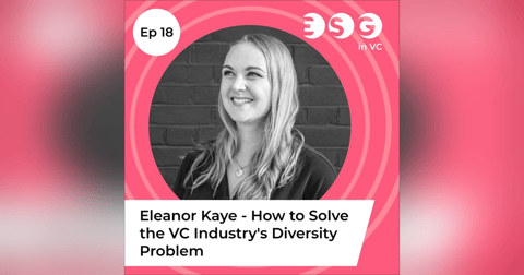 Ep 18 – Eleanor Kaye - How to Solve the VC Industry's Diversity Problem Ep 18 – Eleanor Kaye - How to Solve the VC Industry's Diversity Problem