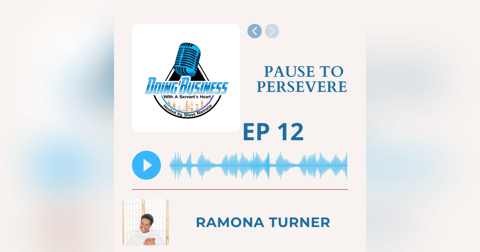 Pause to Persevere - Ramona Turner Creator/Owner of A Healing Place Pause to Persevere - Ramona Turner Creator/Owner of A Healing Place