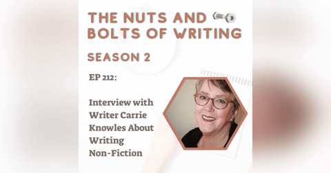 EP 212: Interview with Writer Carrie Knowles About Writing Non-Fiction EP 212: Interview with Writer Carrie Knowles About Writing Non-Fiction