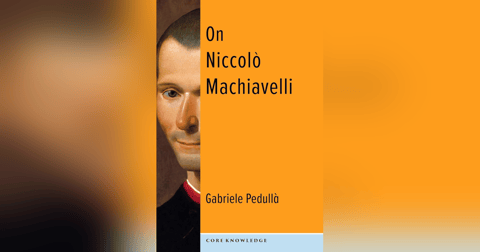595 Machiavelli (with Gabriele Pedulla) | My Last Book with Sarah Ruden 595 Machiavelli (with Gabriele Pedulla) | My Last Book with Sarah Ruden