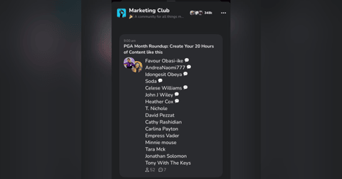๐ Podcast Growth Academy Month Roundup: Create Your 20 Hours of Content Like This with Favour Obasi-ike โ๏ธ | roundtable clubhouse audio ๐ ๐ Podcast Growth Academy Month Roundup: Create Your 20 Hours of Content Like This with Favour Obasi-ike โ๏ธ | roundtable clubhouse audio ๐