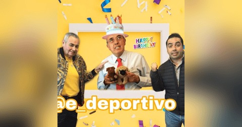 Feliz Cumpleaños Pepe Segarra! te desea Espacio Deportivo de la Tarde 26 de Octubre 2021 Feliz Cumpleaños Pepe Segarra! te desea Espacio Deportivo de la Tarde 26 de Octubre 2021